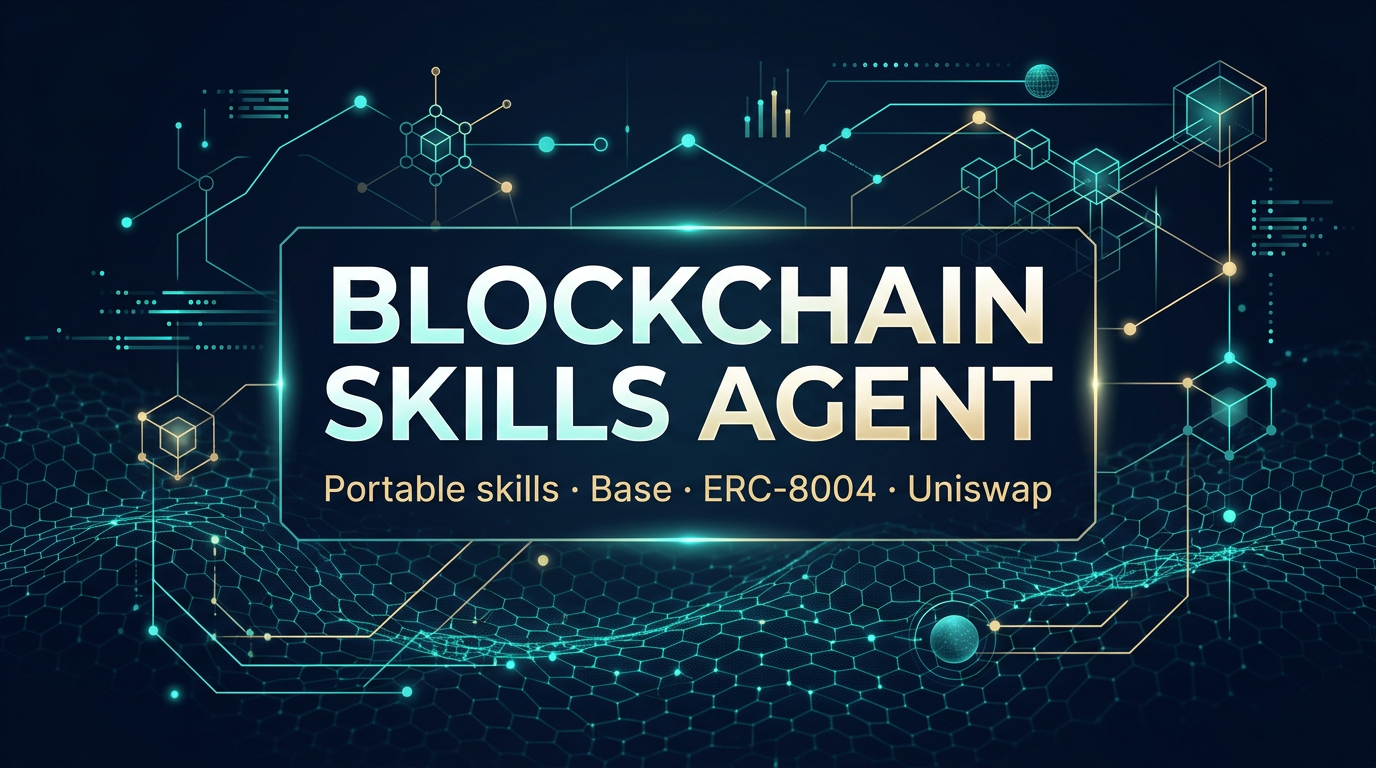Project cover — Blockchain Skills Agent
